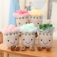 thumbnail image 2 of Plantas suculentas realistas para niños, juguetes de peluche suaves para decoración de estantería, muñeca creativa con flores en maceta, almohada para decoración del hogar, 2 of 5
