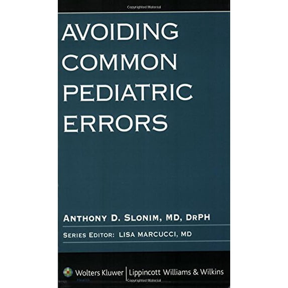 Pre-Owned Avoiding Common Pediatric Errors (Paperback) 0781774896 9780781774895