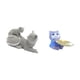 thumbnail image 5 of Figura de escritorio,Estatua de gato,linda estantería,escritorio,decoración del hogar,Figura decorativa creativa para la oficina y el hogar.,Figura de oso,Bandeja para gatos Bandeja para, 5 of 8