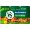 V8 Antioxidants Original 100% Vegetable Juice, 5.5 fl oz Can, 6 Count