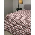 thumbnail image 2 of Geometric Down Alternative Comforter, Santa Claus Holding Present Bag on Vibrant Background Happiness, Microfiber Quilt for All Season, 5 Sizes, Green Ruby White, by Ambesonne, 2 of 3