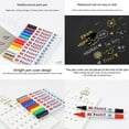 thumbnail image 6 of Paint Pen Acrylic Paint Markers Color Oily Marker Pen Tire Ceramic Paint Touch-up Pen Pen 1ml For Rock Painting,Canvas,Wood,Ceramic,Glass,Stone,Fabric,DIY Crafts & Art Supplies, 6 of 6