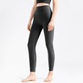 thumbnail image 6 of Sngxgn High Waisted Leggings for Women Soft Women's Leggings Solid Yoga(Black,XL), 6 of 6