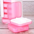 thumbnail image 3 of Soimiss Portable Storage case with 7 Layers and 28 Compartments for Easy Daily Pill Organization Pink, 3 of 8