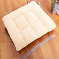 thumbnail image 4 of Small Puppy Bed, Rectangle Dog Bed, 36X20 in, Faux Faux Fur, Washable Cat Bed, insulating Warmth, Fall Winter Resting, Caramel, 1 Pc, 4 of 5