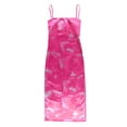 thumbnail image 2 of Yuemengxuan Women Casual Dress Sleeveless Square Neck Bandage Wrapped Tight Street Mid, 2 of 8