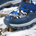 thumbnail image 7 of Zshosam Girl Snow Boots Toddler Winter Snow Boots Waterproof Insulated Boys Girls Hiking Boots Size 4,(Dark Blue Big Kids 4), 7 of 7