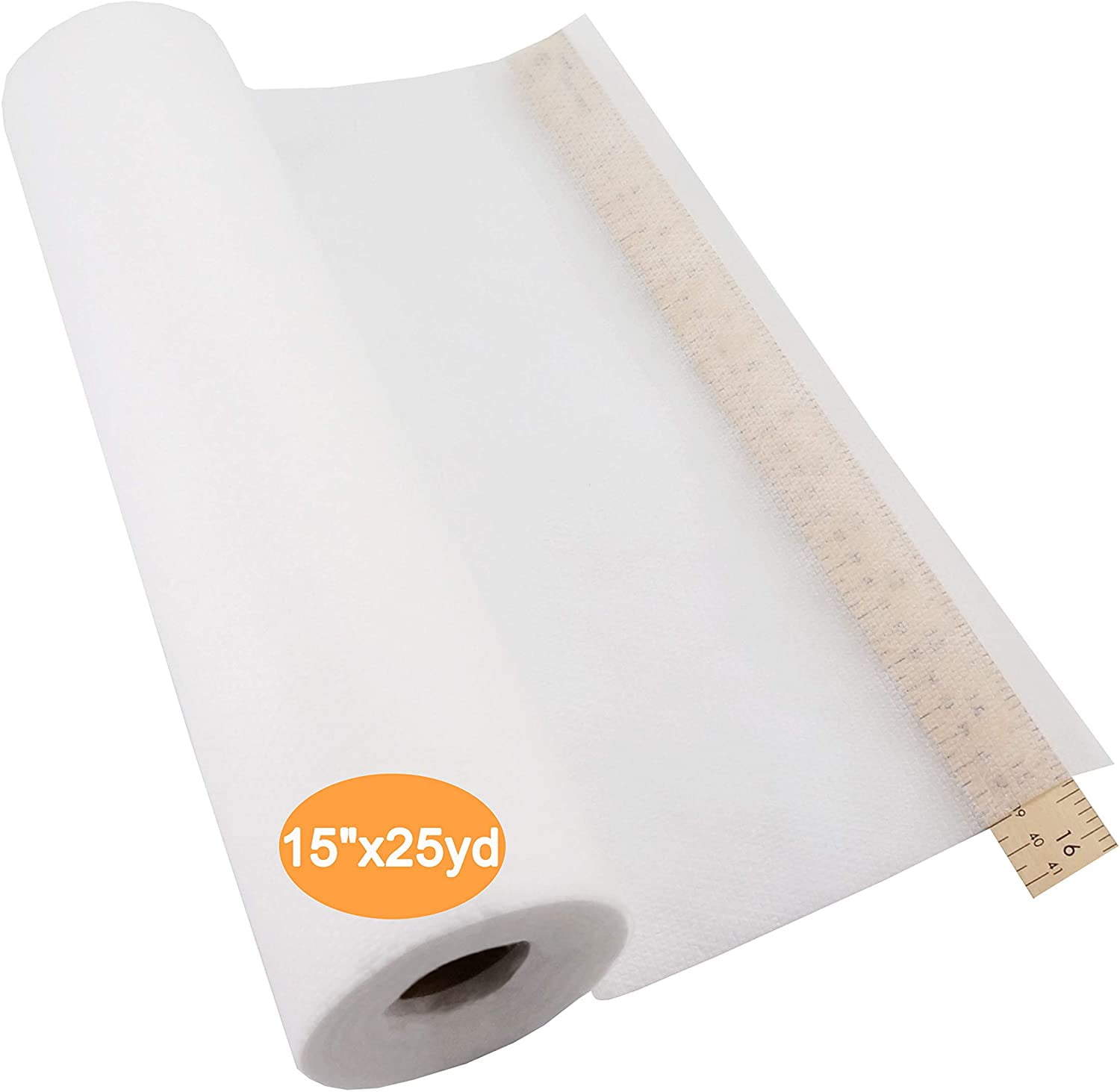  Threadart Sticky Back Tearaway Embroidery Stabilizer, 9.5 x  10 yd Roll, for Machine Embroidery