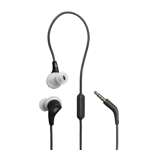 JBL Endurance Run 3 - Wired Sport Headphones - Black / Gray