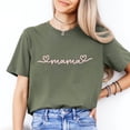thumbnail image 2 of Bella Canvas Mama Printed Tee for Moms Women Casual Birthday Gift Shirt, 2 of 5