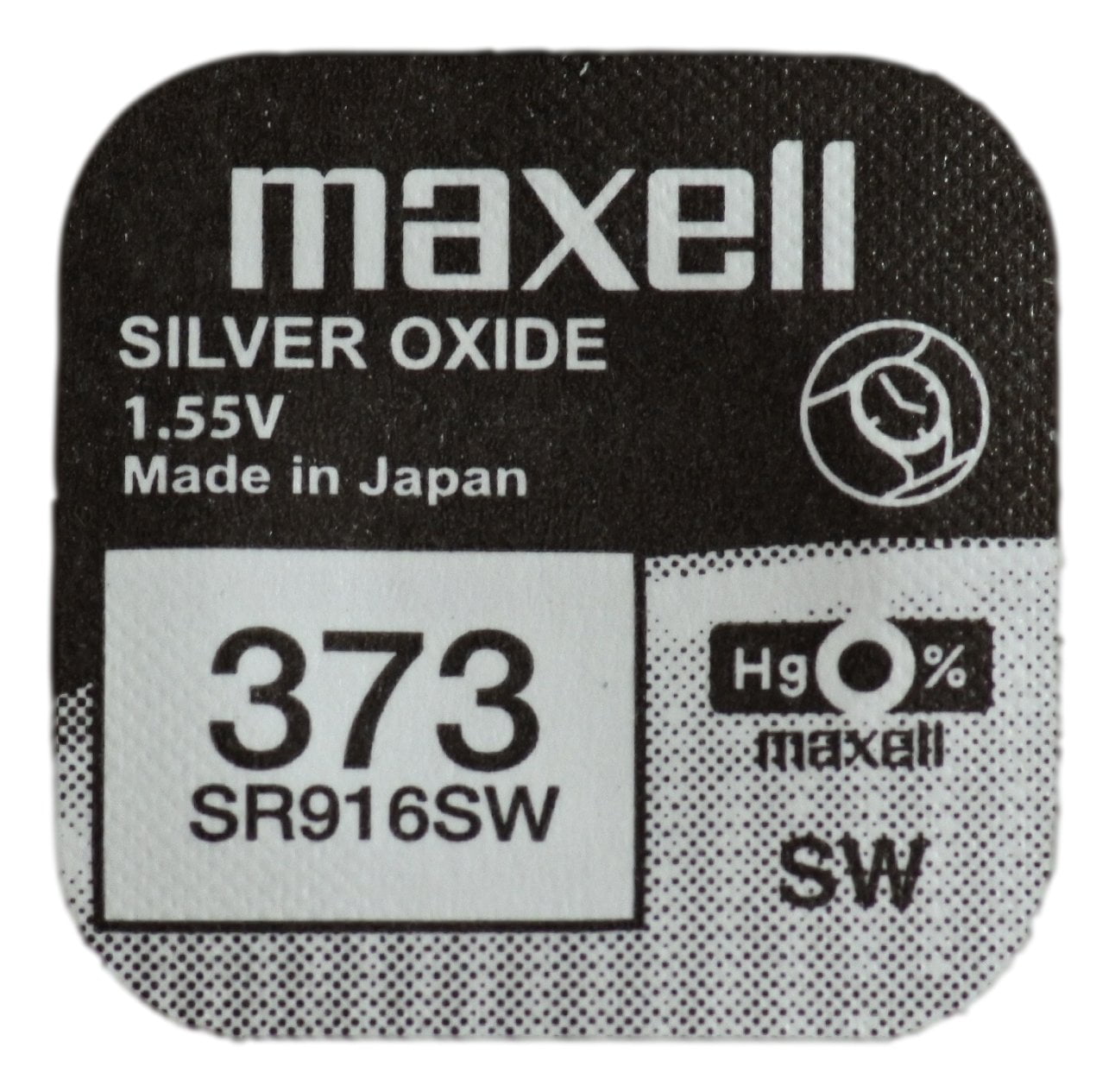 2 x Maxell 399 Pila Batteria Orologio Mercury Free Silver Oxide SR927W 1.55V 