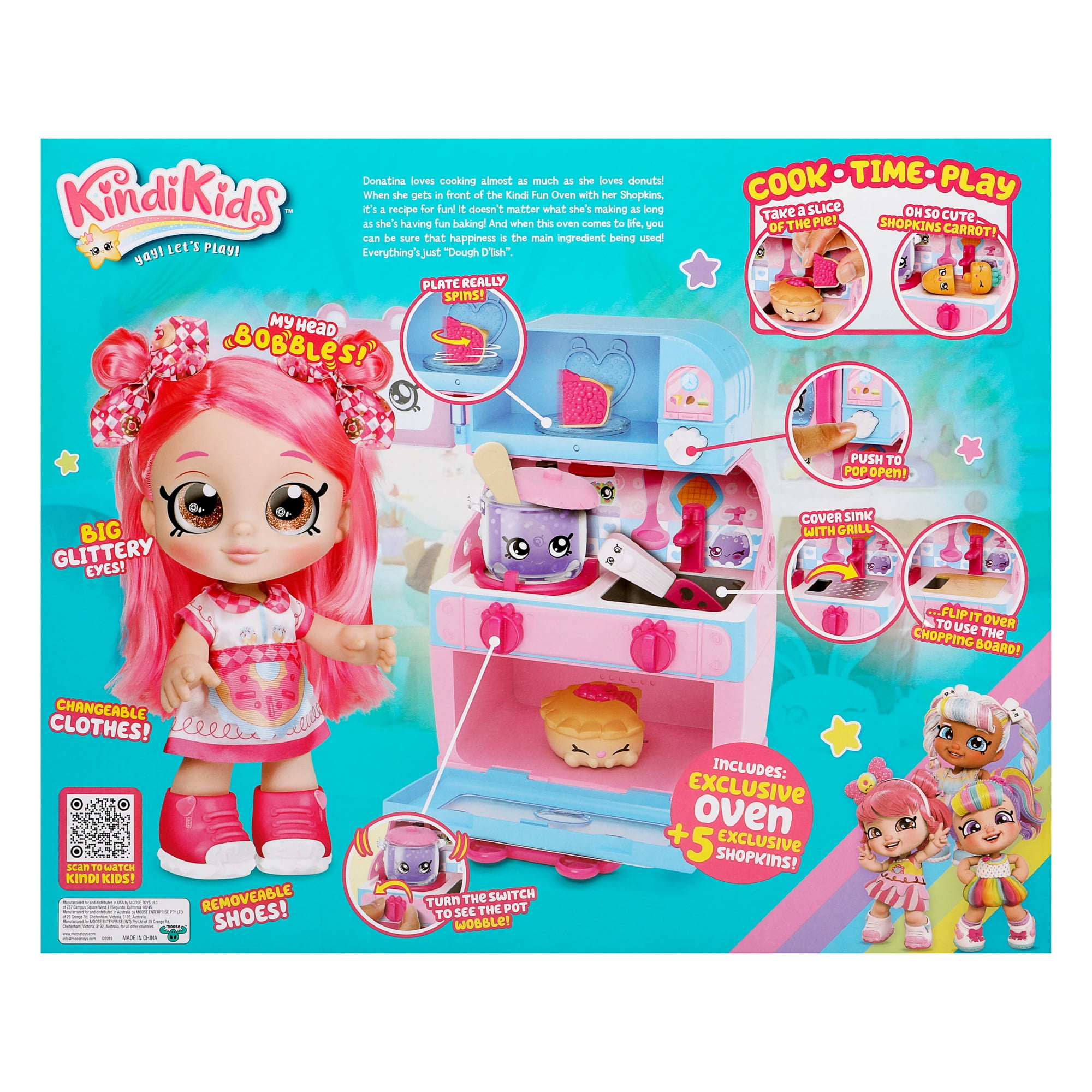 kindi kids doll donatina