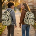 thumbnail image 3 of Pzuqiu Bass Fish Camo Bow Kids Backpack School Backpack for Kids Lightweight Breathable School Bookbags 17 Inch Laptop Daypack for Daily Use Short-Distance Travel Hiking Age 6-18, 3 of 7