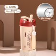 thumbnail image 1 of Feltree 304 Stainless Steel Straw Water Cup with Carry Rope Convenient Coffee/Colainsulated Cup., 1 of 8