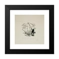 thumbnail image 2 of Anonymous 12x12 Black Modern Framed Museum Art Print Titled - Vignette Project-A Fisherman with a Network (1950-1960), 2 of 5