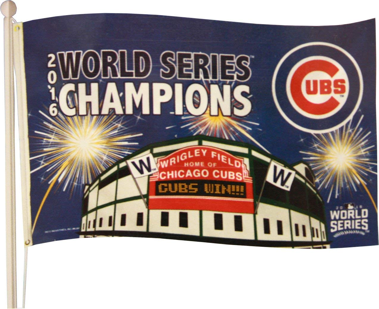 Chicago MLB Cubs 2016 World Series Champions 3X5 Indoor Outdoor Banner