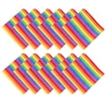 thumbnail image 1 of Paquete de 12 bandanas arcoíris Orgullo Gay LGBTQ Bandana Diadema Hippie Bandana Bufanda cuadrada para fiesta y uso diario, 1 of 5