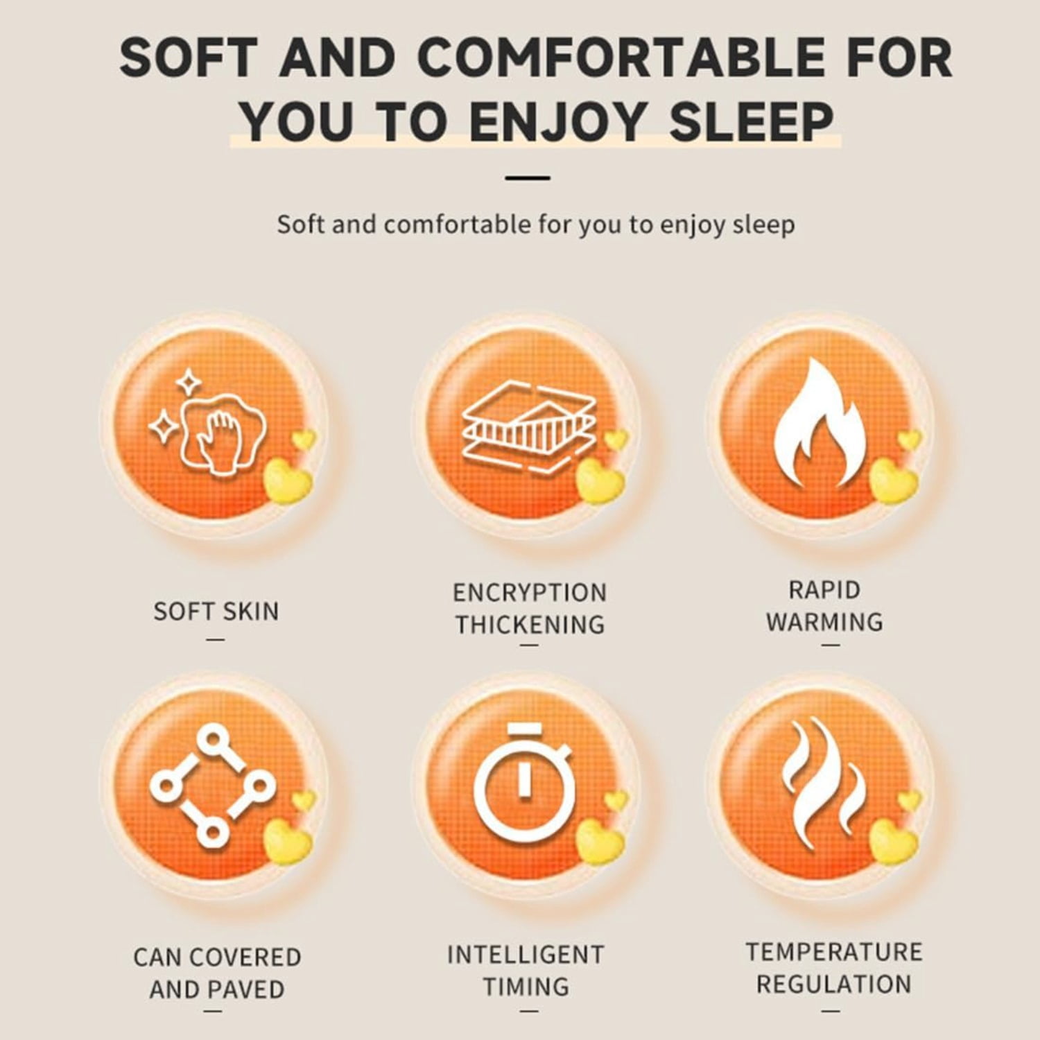 Wearable Heated Blanket with Foot Pocket, 52"x72" Electric Blanket with Sleeves – Flannel and Sherpa Wearable Blanket with 12 Hours Timer, 6 Heat Settings