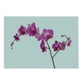 thumbnail image 2 of Magenta Cutting Board, Wild Orchids Petal Florets Branch Romantic Flower Exotic Plant Nature Print, Decorative Tempered Glass Cutting and Serving Board, Large Size, Violet, by Ambesonne, 2 of 5