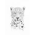 thumbnail image 2 of Solti, Balazs 11x14 White Modern Wood Framed Museum Art Print Titled - Lovely Leopard, 2 of 4