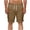Khaki#men's cotton linen shorts, variant on DDAPJ pyju Big and Tall Summer Shorts for Men Rolled Hem Cotton Linen Shorts Baggy Casual Bermuda Shorts Beach Vacation Clothes White XL