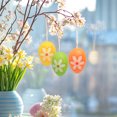 thumbnail image 4 of Decoraciones de Pascua, regalos de Pascua, adornos de Pascua, 6 piezas de huevos de Pascua colgantes, decoración creativa, huevos rotos, huevos de Pascua, decoraciones de Pascua, arreglo de escena, co, 4 of 7