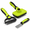 Green, variant on Professional 3scleaning Slicker Brush & Pet Rake Fleab For Dogs Cats And Horses | Double-sided Dematting Skin Friendly Deshedding