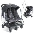 thumbnail image 1 of Cubierta impermeable universal y transpirable para cochecito doble IvyWind, 1 of 6