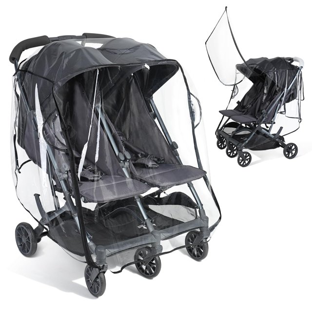 Cubierta impermeable universal y transpirable para cochecito doble IvyWind