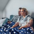 thumbnail image 5 of Blanket - Soft and Warm Flannel Blanket - Winter Blanket for Sofa and Bedspread - Star 180 x 200 cm, 5 of 5