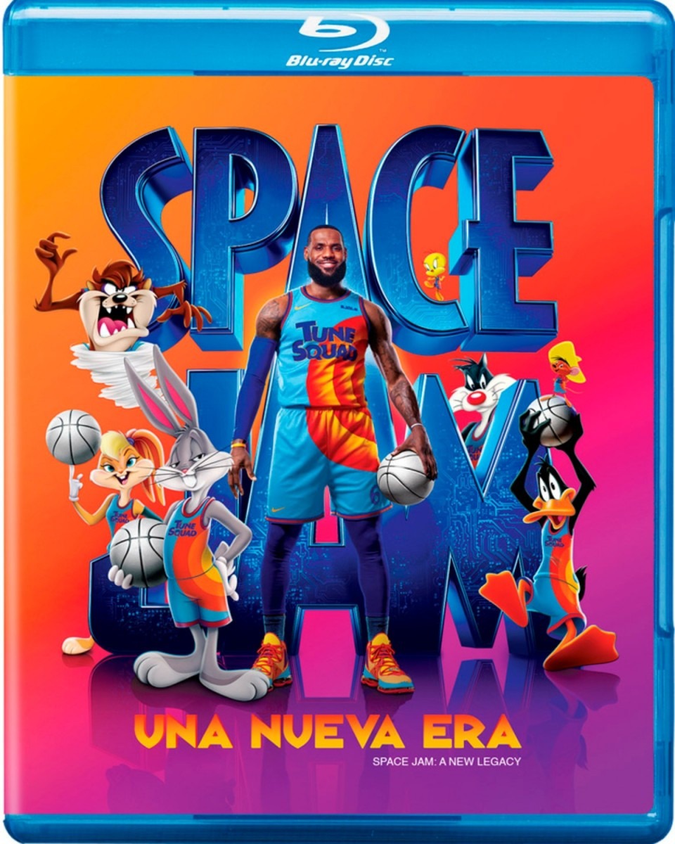 Pelicula Space Jam Una Nueva Era Lebron James BLU RAY Warner Bros 
