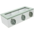 thumbnail image 2 of KAKOWELY Tea Bag Organizer with Compartments for Countertop Use Portable and Practical Assorted Color,9.45"X3.94"X2.76", 2 of 5