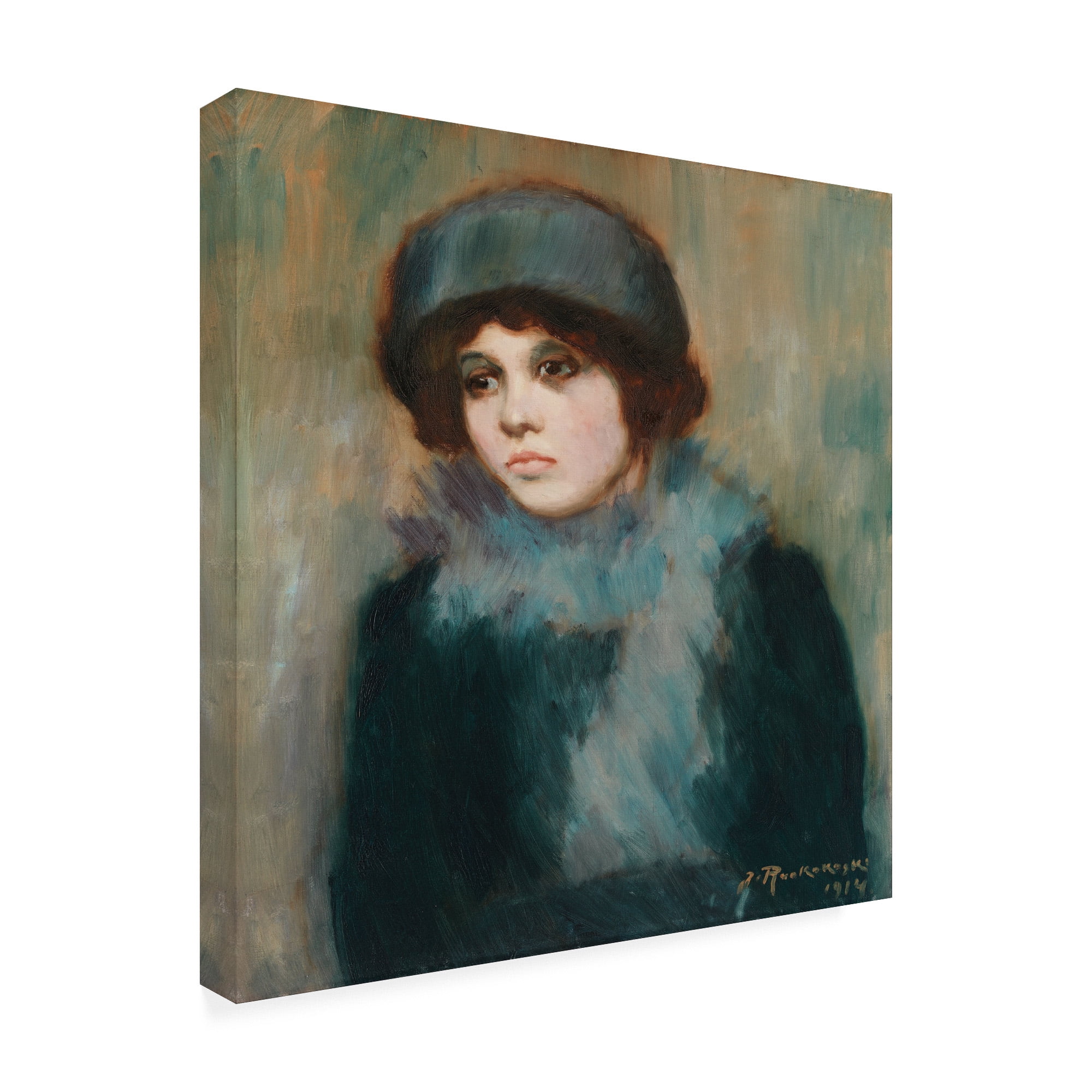 Ruokokoski 'Woman' Canvas Art