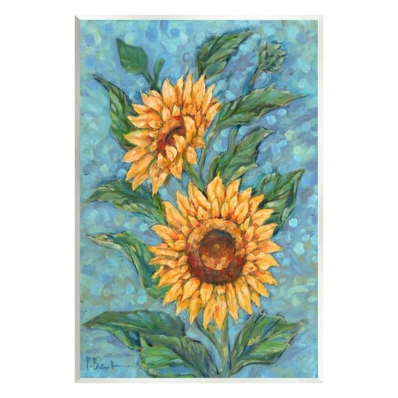 Stupell Industries Modern Brush Stroke Florals Botanical & Floral Painting Unframed Art Print Wall Art, 13 x 19