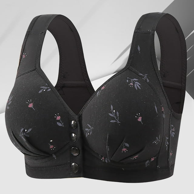 Front Bra For Women Large Size No Ring Gathering Anti Sagging Fixed Cup Vest Style Bra Cover