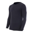 thumbnail image 2 of LANBAOSI 2 Pack Men Thermal Underwear Top Crew Neck Male Long Johns Shirts Base Layer Top Size XL, 2 of 7