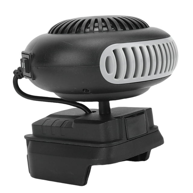 Car Cordless Space Heater 170W 2 Gears Fast Heating Defogging Defrosting Battery Powered Heater Fan for Home Car Site