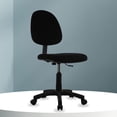 thumbnail image 3 of Mundo In Silla de Oficina Secretarial - Silla de Escritorio JM-009F - Negro Mundo In Home Office, 3 of 8