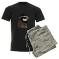 thumbnail image 6 of CafePress - Bobwhite Quail Head Men's Dark Pajamas - Men's Dark Loose Fit Cotton Pajama Set, 6 of 7