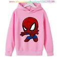 thumbnail image 3 of Spiderman Sudadera con capucha Kinder sudadera drucken Langarm sudaderas con capucha de dibujos animados jersey de Harajuku Kinder Jungen Hip Hop Unisex Kleidung, 3 of 5