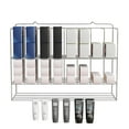thumbnail image 2 of Hair Color Organizer Rack, 2 Tiers Hair Color Display Rack, Metal Salon Hair Color Tube Storage Racks, Wall Mounted Hair Dye Tube Holder, Color Rack for Salon Beauty Home Spa,Silver, 2 of 18