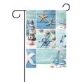 thumbnail image 1 of EREHome Ocean Starfish Anchor Garden Flag Shell Lighthouse Outdoor Flag Home Party 12x18 inches, 1 of 1