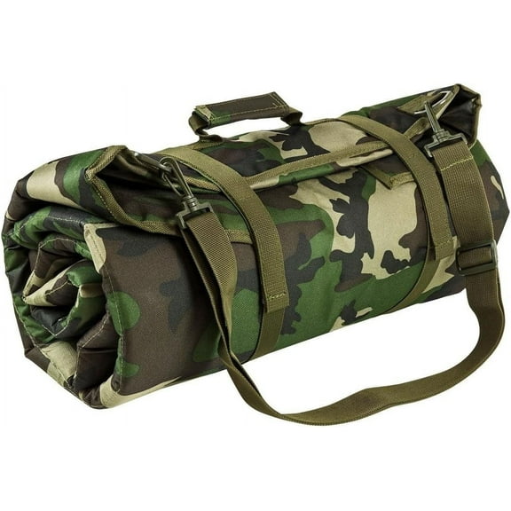 NC Star CVSHMR2957WC Ncstar, Roll Up Shooting Mat, Woodland Camo