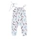thumbnail image 1 of Body De Bebé Canastilla Onesies Para Niños Pequeños Niñas Sin Mangas Estampado Floral Mono De Una Pieza Con Correa Mono Gris Odeerbi  LM103-3991, 1 of 8