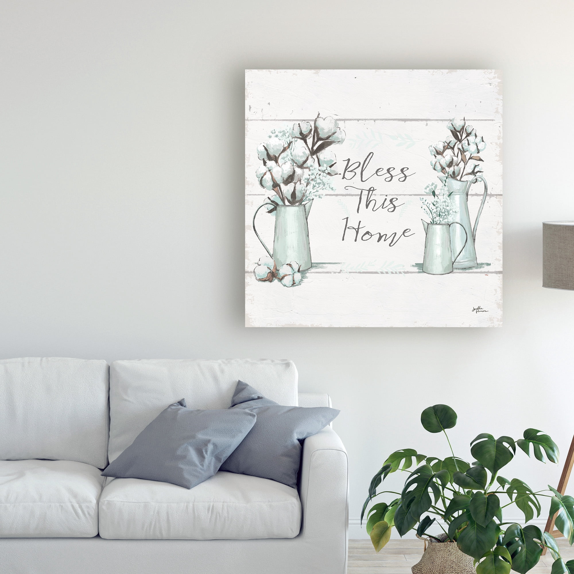 Trademark Fine Art 'Blessed I v2 Square' Canvas Art by Janelle Penner