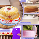thumbnail image 5 of Kit 140 Duyas Boquillas Base De Repostería Decoración Pastel Morado, 5 of 5