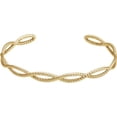 thumbnail image 3 of 14K White Rope Cuff Bracelet in 14k White Gold, 3 of 5