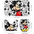 thumbnail image 3 of 4 Piece Cute Cartoon Shower Curtain Set with Non-Slip Rugs, Toilet Lid Cover and Bath Mat， Bathroom Set Decor72 x 72inch, 3 of 12