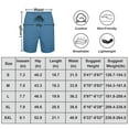 thumbnail image 5 of Pepypepy 100% Cotton Men’s Shorts with Zipper Pockets – Soft Lightweight Athletic, Size: S-XXL, 5 of 7