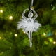 thumbnail image 1 of Colgante de cristal de hielo navideño Colgante de árbol de Navidad Decoración de luz de ángel acrílica transparente Accesorios para decorar escenas, 1 of 5